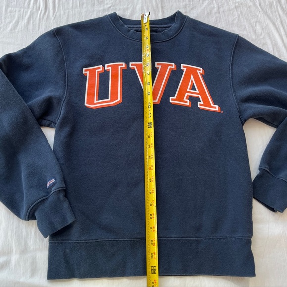 Jansport UVA (University of Virginia) Navy Blue Crewneck Sweatshirt - Size XS - Picture 8 of 11